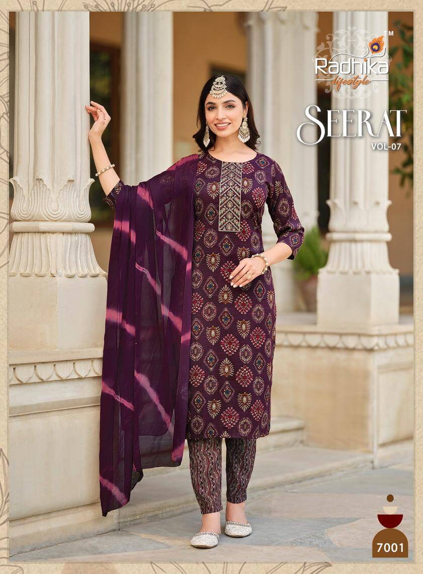 Radhika Lifestyle Seerat Vol 7 Readymade Dress Catalog collection 10