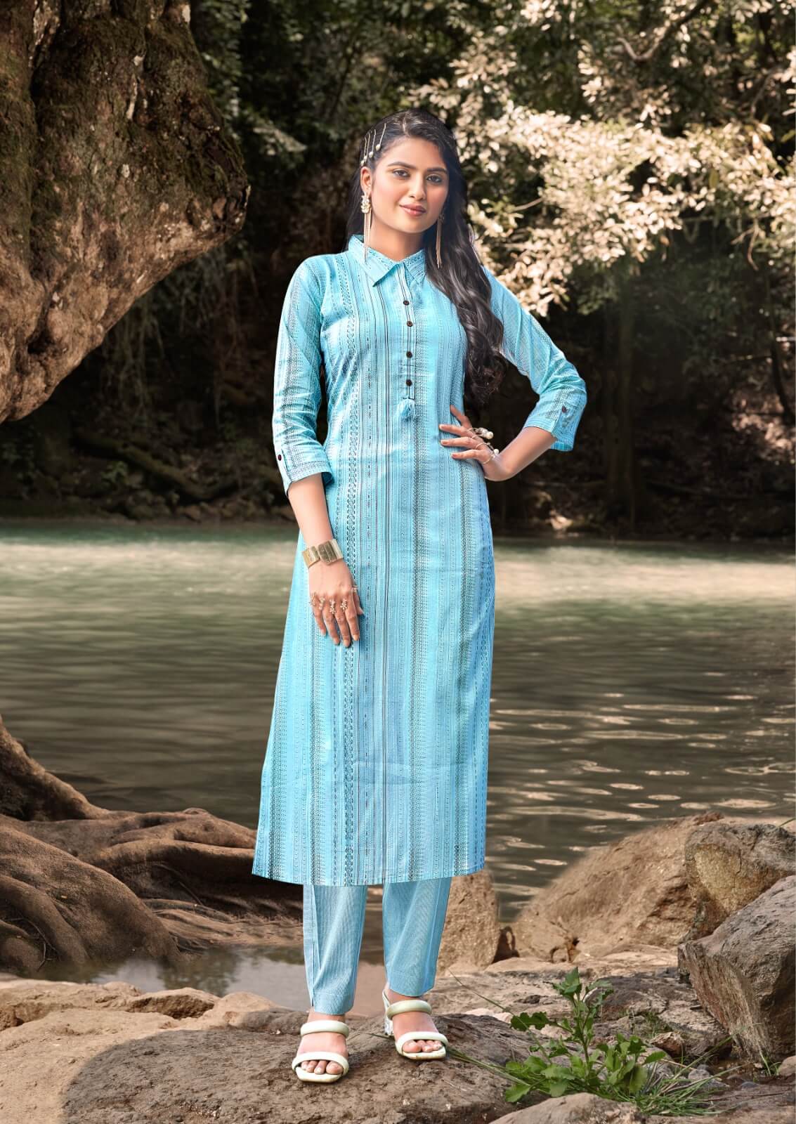 Rangjyot Rangriti Kurtis with bottom Catalog collection 2