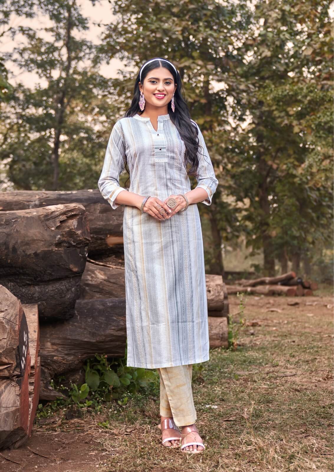 Rangjyot Rangriti Kurtis with bottom Catalog collection 7