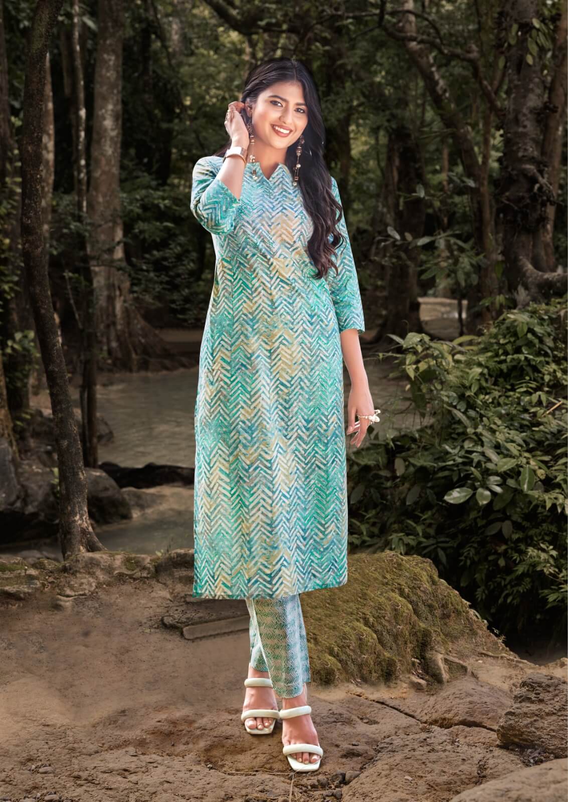 Rangjyot Rangriti Kurtis with bottom Catalog collection 3