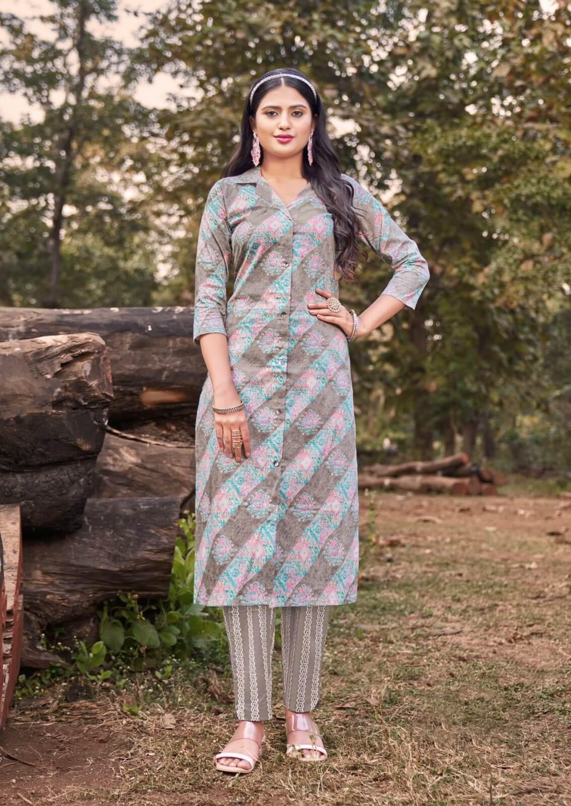 Rangjyot Rangriti Kurtis with bottom Catalog collection 4