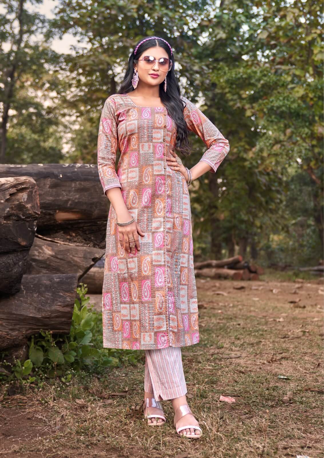 Rangjyot Rangriti Kurtis with bottom Catalog collection 1