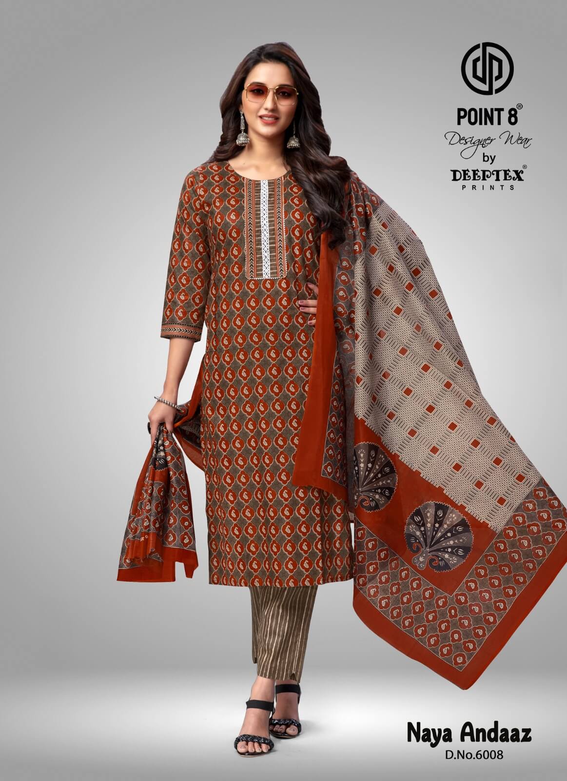 Deeptex Point 8 Naya Andaaz Vol 6 Readymade Dress Catalog collection 1