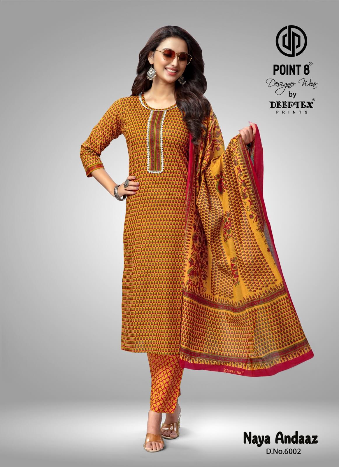 Deeptex Point 8 Naya Andaaz Vol 6 Readymade Dress Catalog collection 7