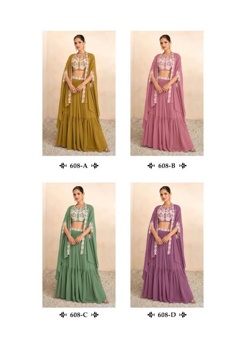 Vamika Celebrity Vol 3 Designer Wedding Choli Lehnga Shrug collection 4