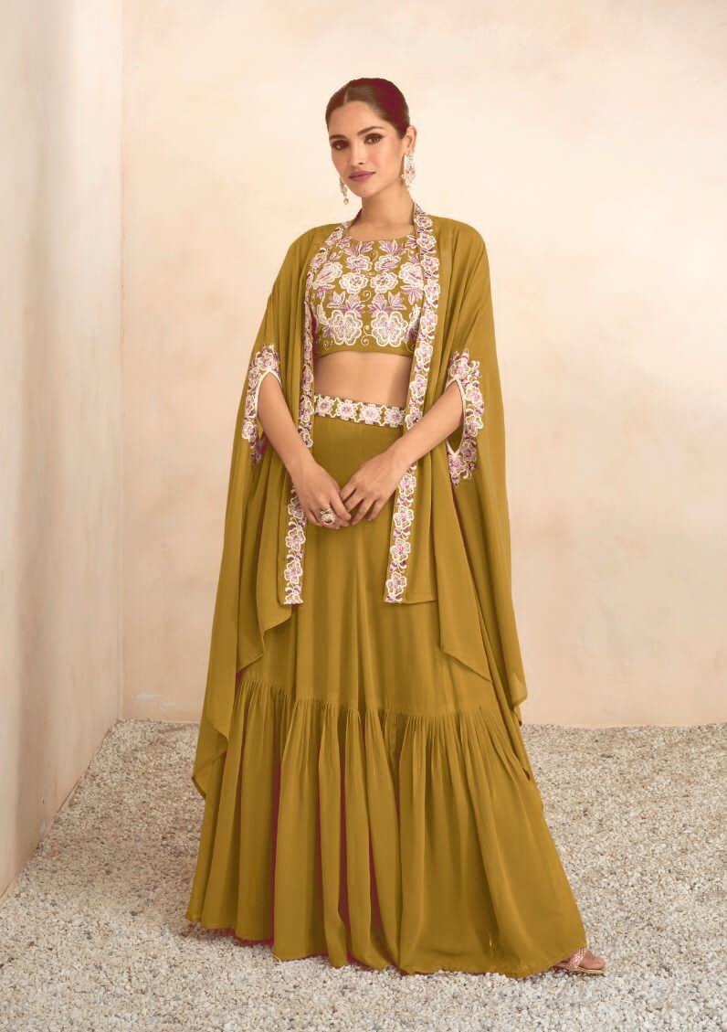 Vamika Celebrity Vol 3 Designer Wedding Choli Lehnga Shrug collection 2