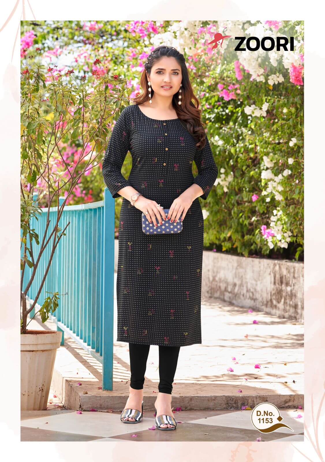 Zoori Akshara Vol 26 Rayon Kurti Wholesale Catalog collection 5