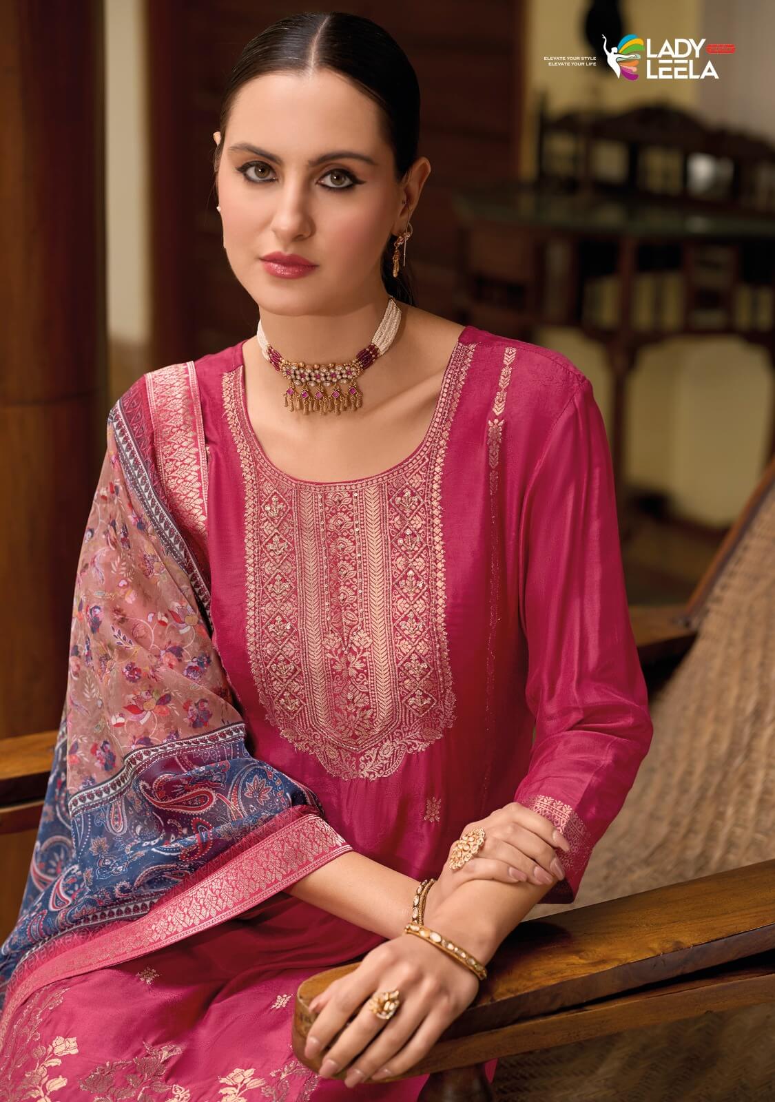 Lady Leela Libaas Vol 2 Designer Wedding Party Salwar Suits collection 5