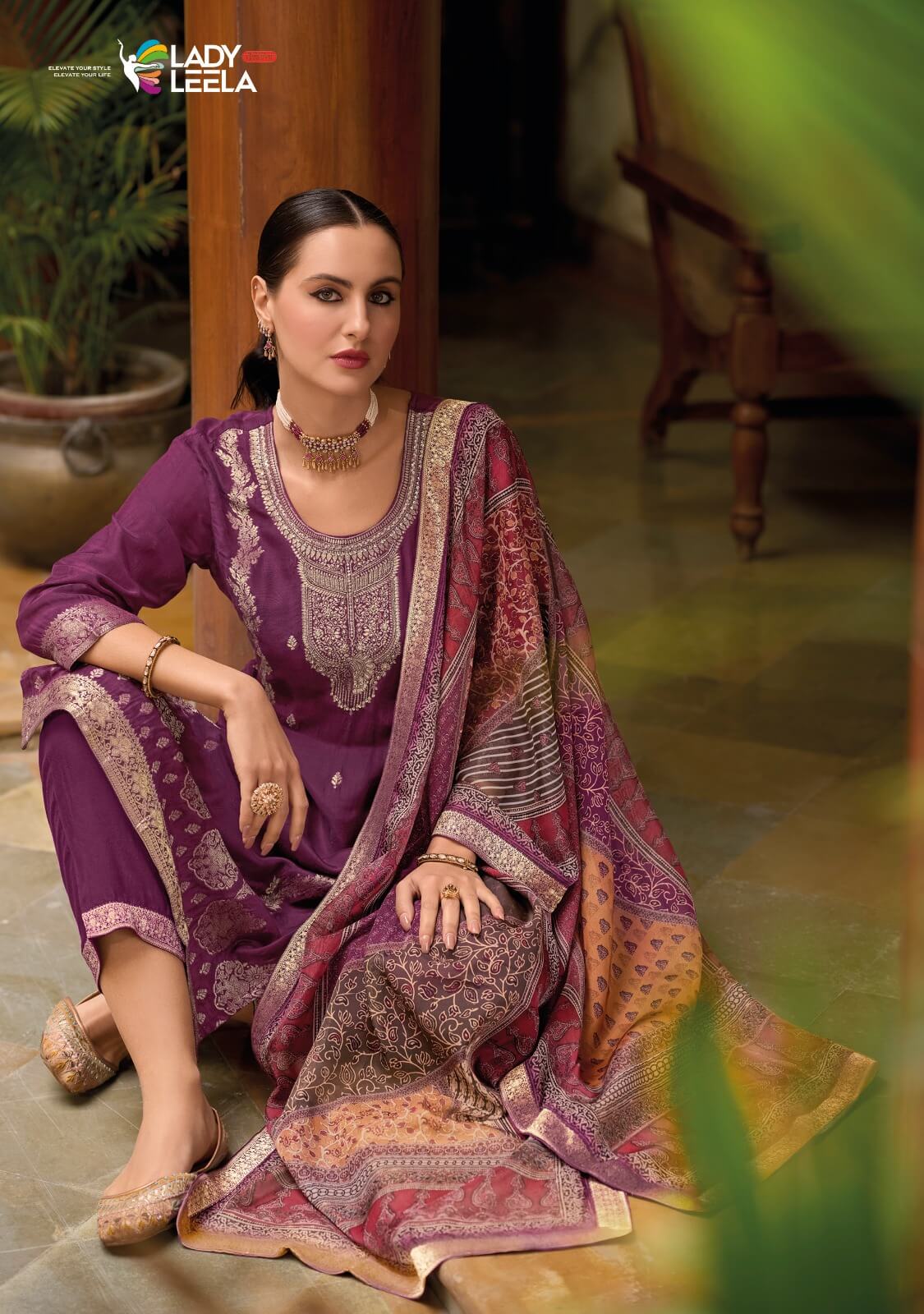 Lady Leela Libaas Vol 2 Designer Wedding Party Salwar Suits collection 8