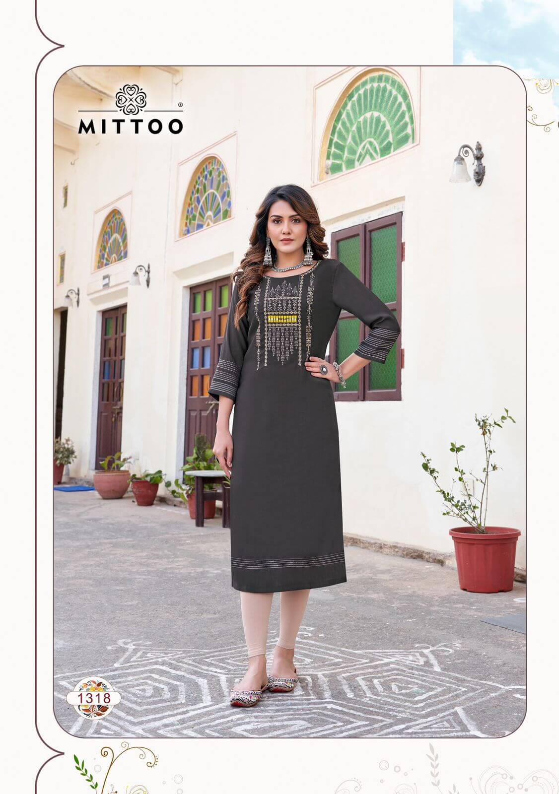 Mittoo Palak Vol 37 Rayon Kurti Catalog collection 5