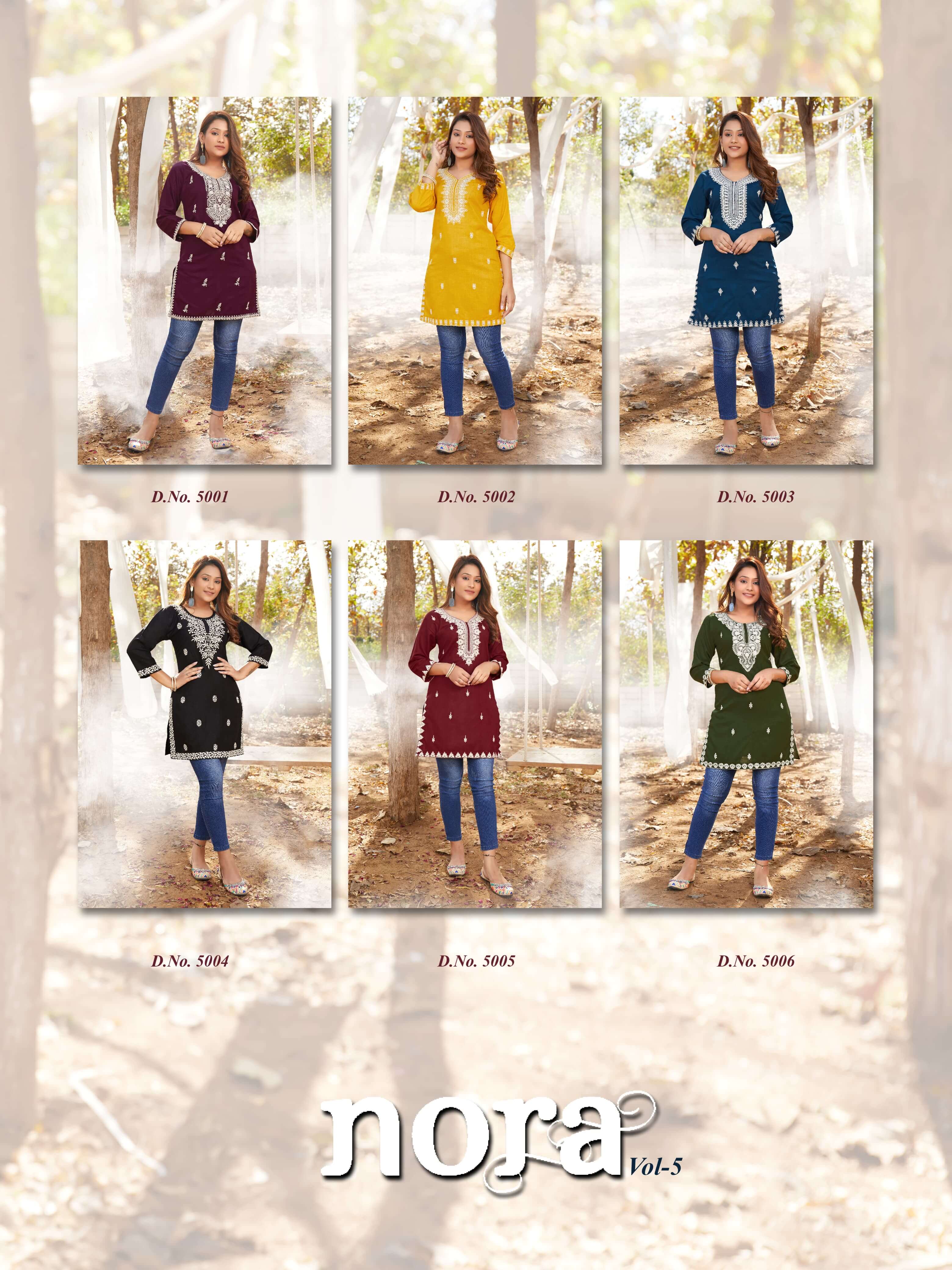 Ossm Nora Vol 5 Ladies Tops Catalog collection 7