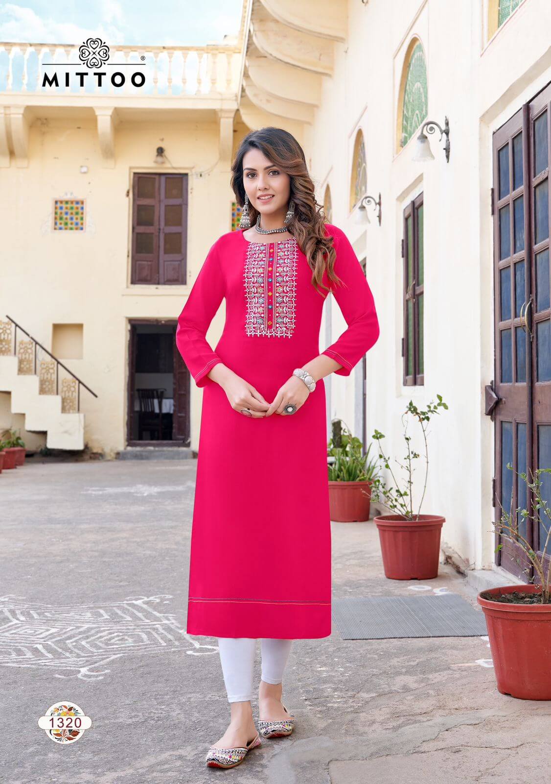 Mittoo Palak Vol 37 Rayon Kurti Catalog collection 4