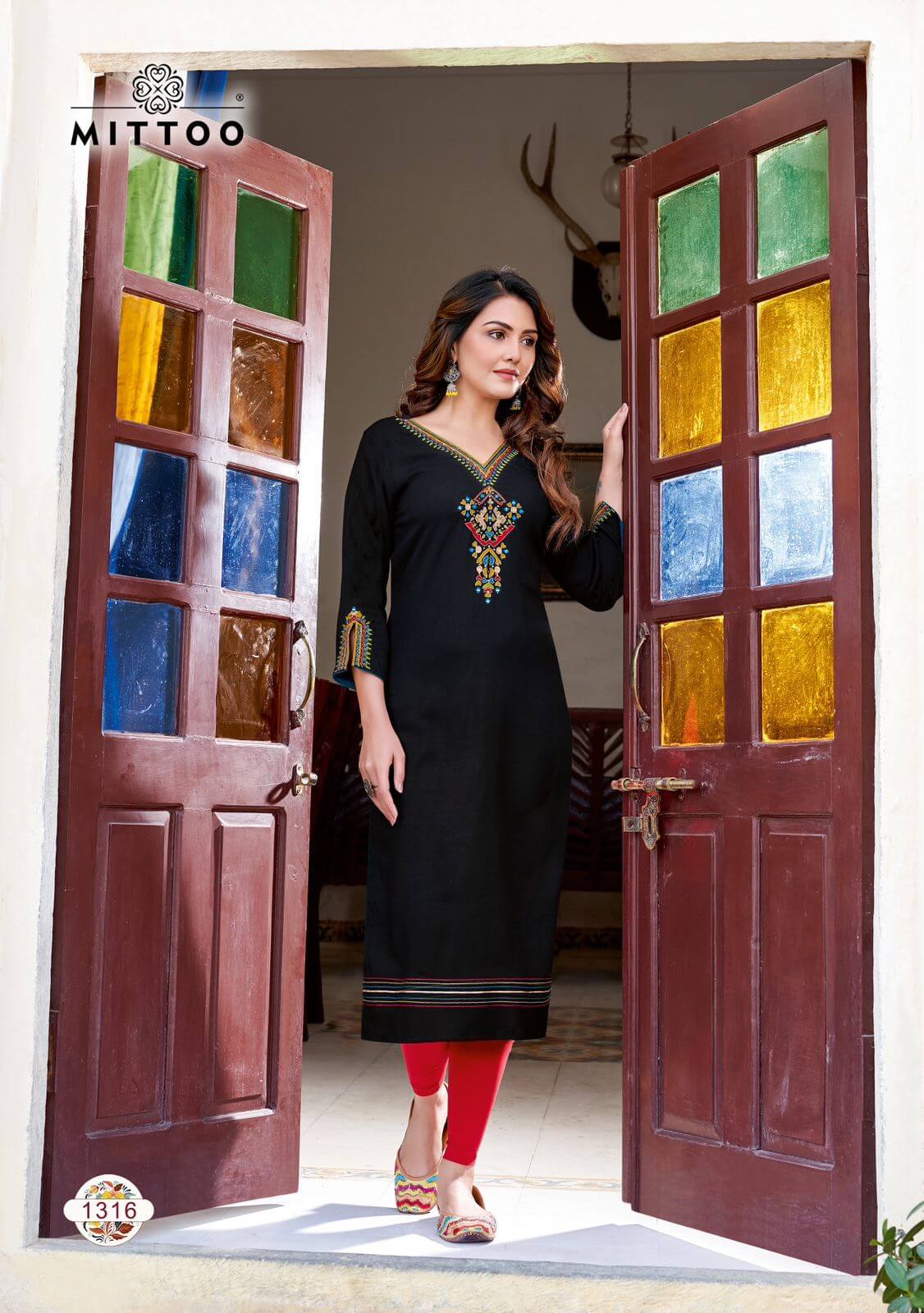 Mittoo Palak Vol 37 Rayon Kurti Catalog collection 6