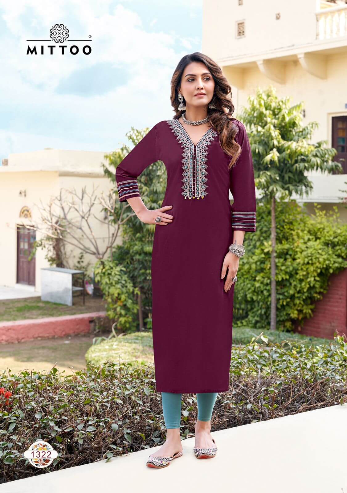 Mittoo Palak Vol 37 Rayon Kurti Catalog collection 1