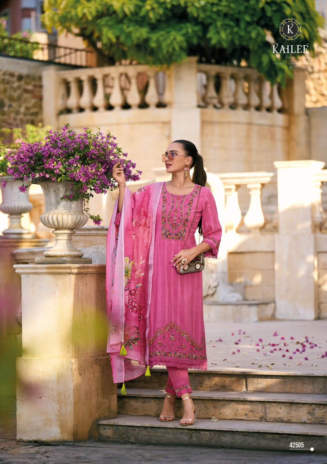 Kailee Begum Vol 5 Cotton Salwar Kameez Catalog collection 11