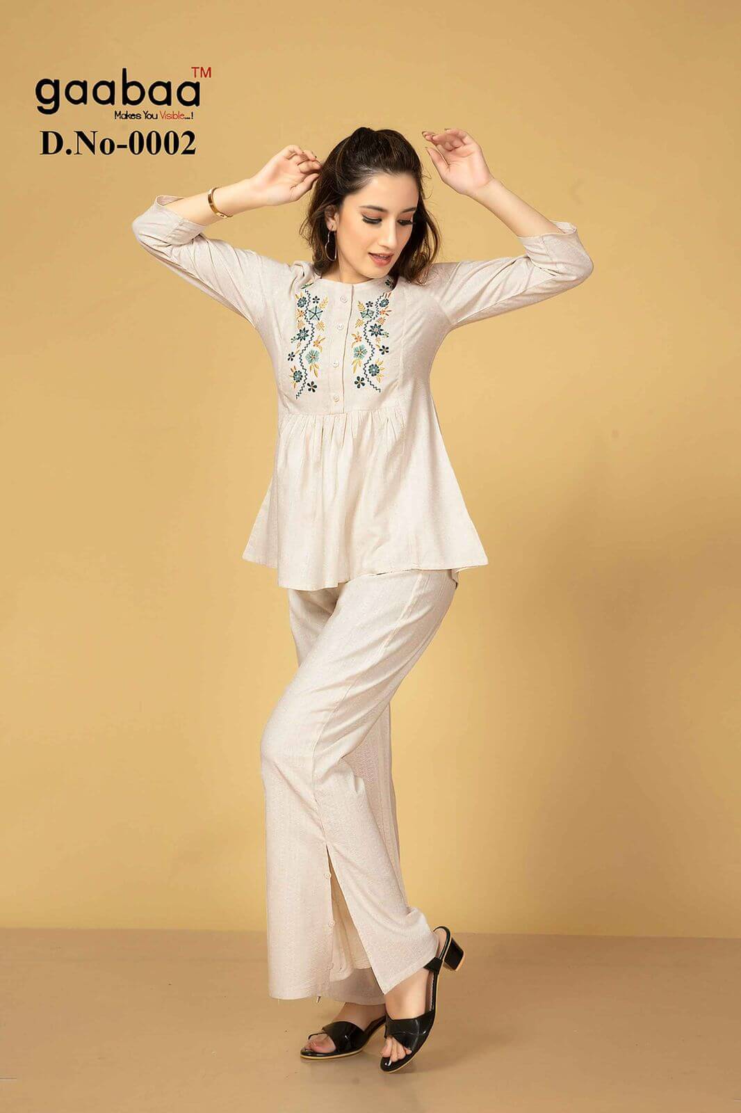 Gaabaa Top With Bottom Co Ord Set Catalog collection 3