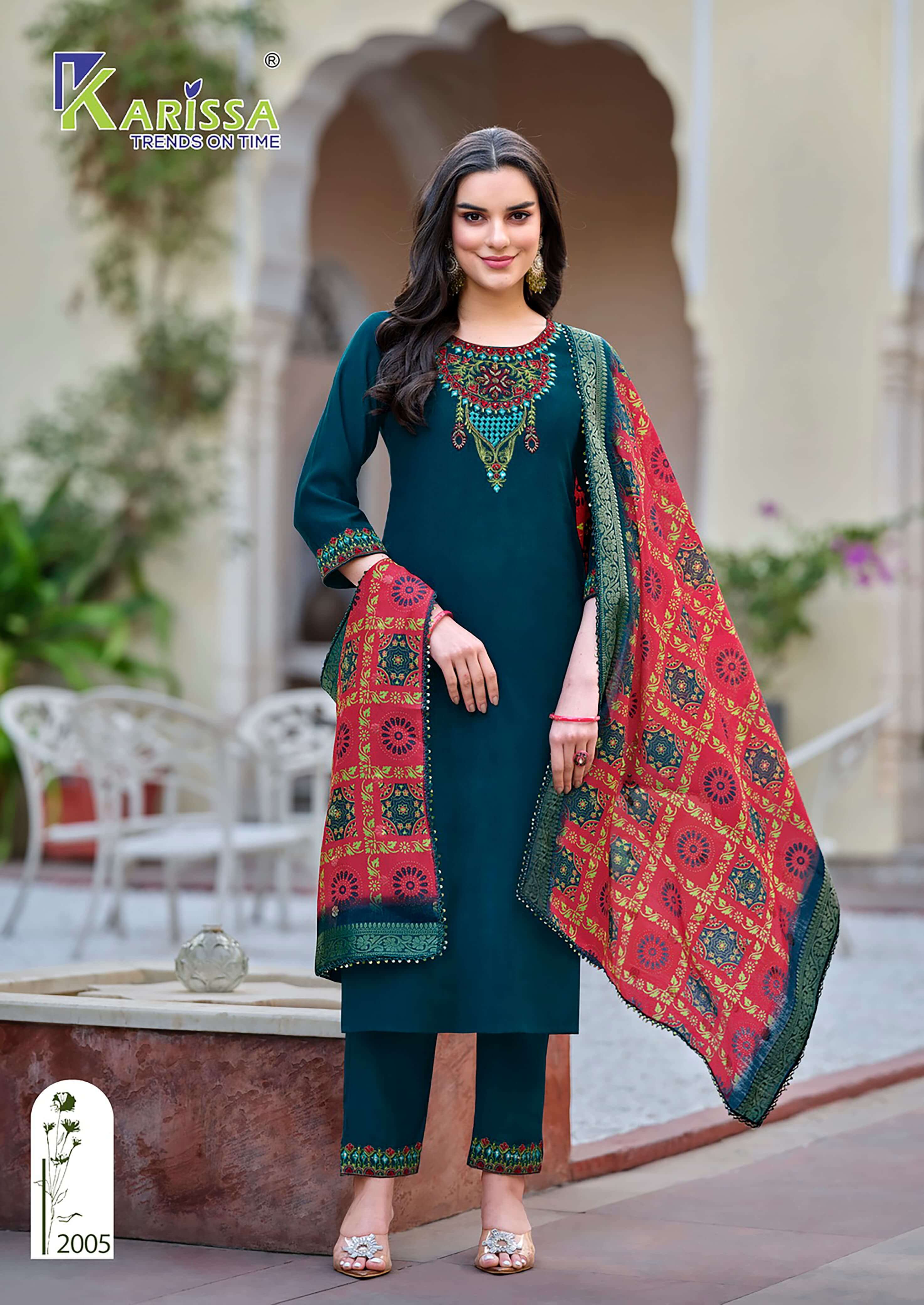 Karissa Nora Vol 2 Churidar Salwar Suits Catalog collection 7