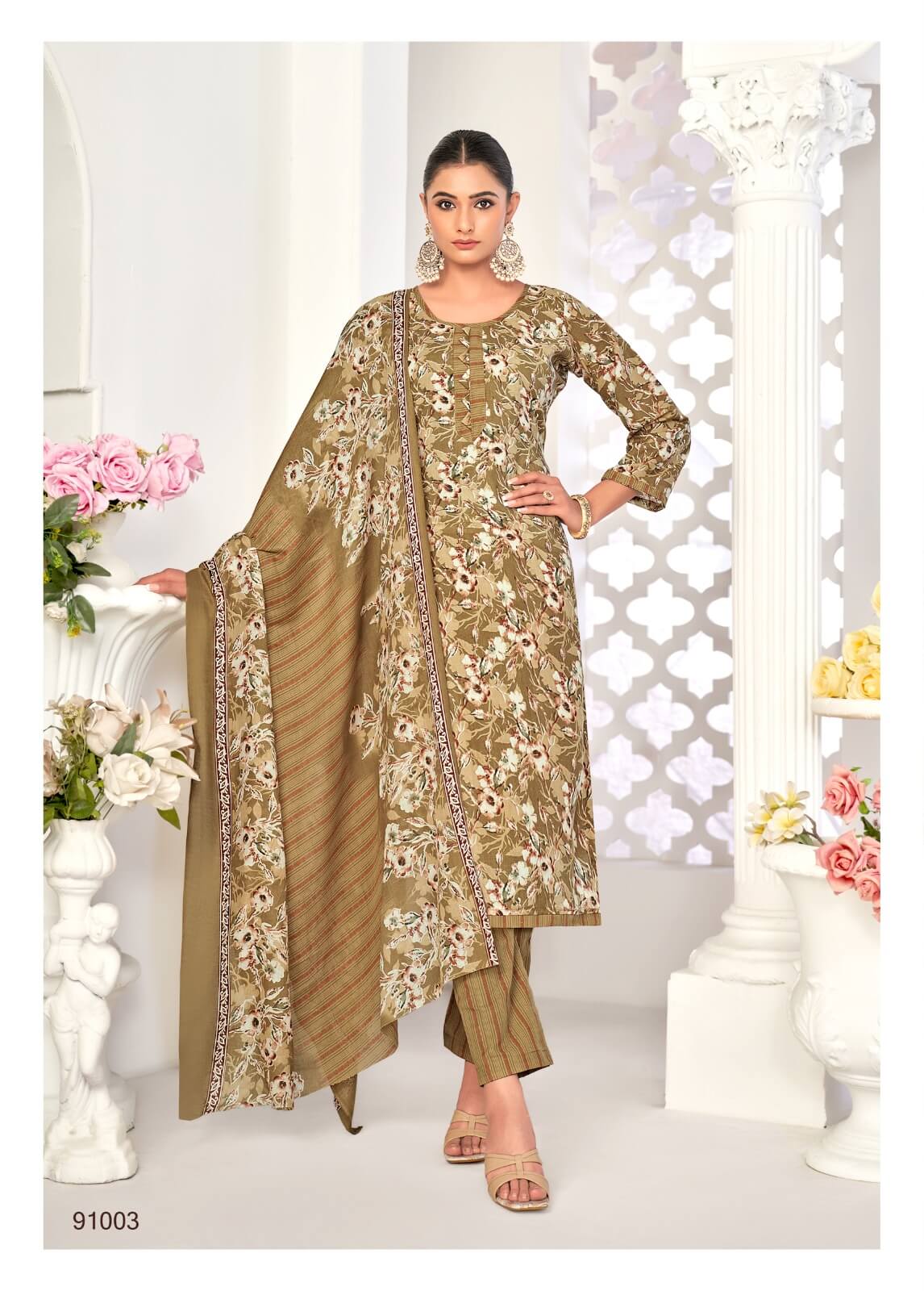 SKT Suits Aarohi Vol 4 Cotton Dress Materials Catalog collection 12