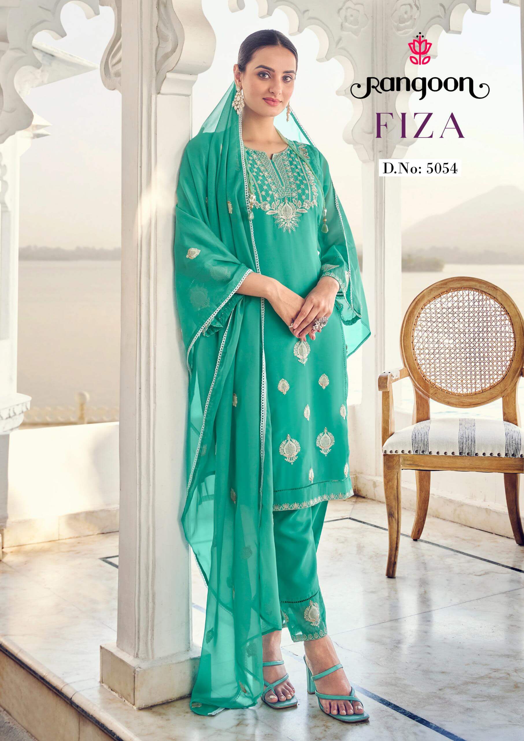 Rangoon Fiza Designer Wedding Party Salwar Suits Catalog collection 3
