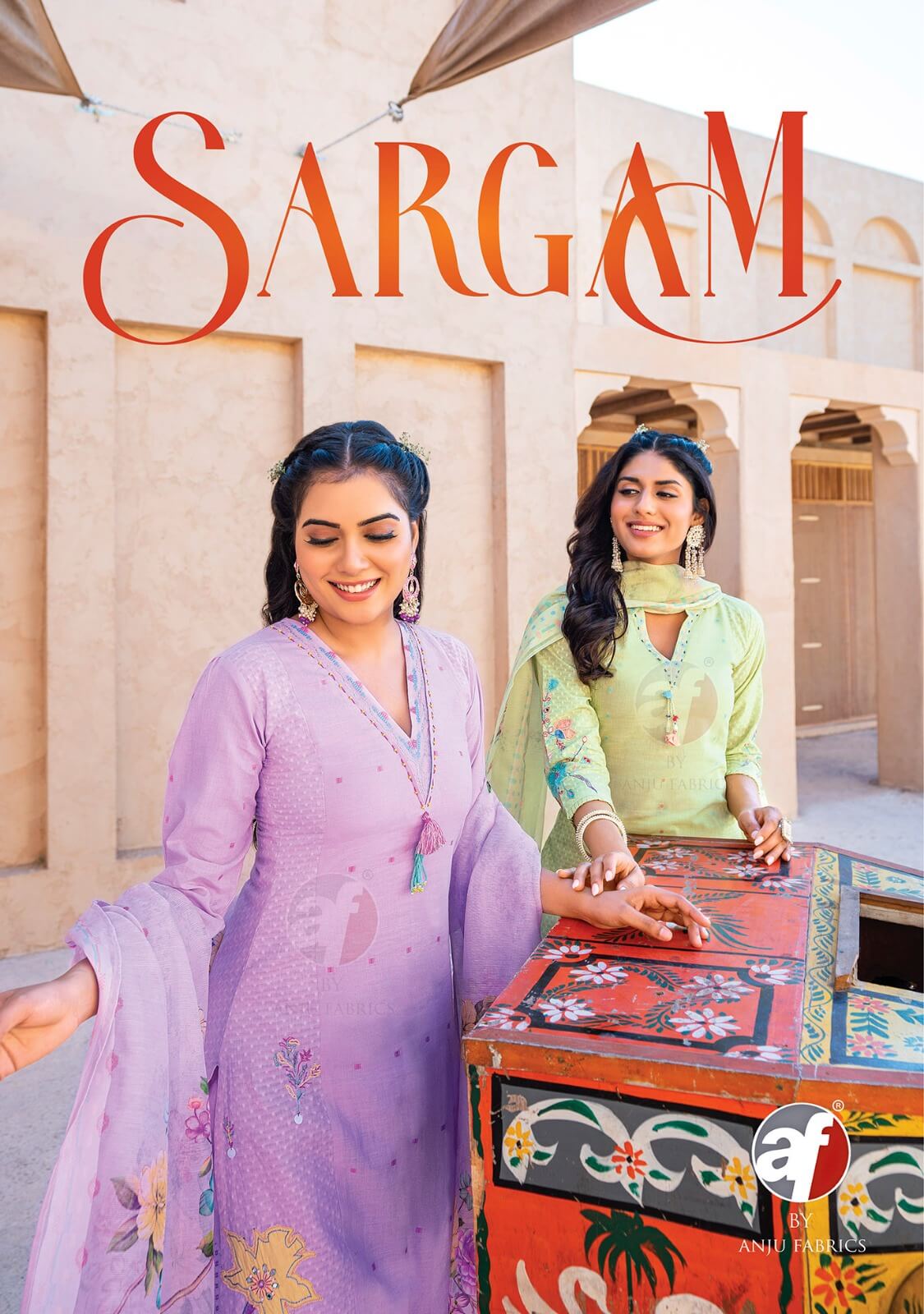 Anju Fabrics Sargam Cotton Salwar Kameez Catalog collection 12