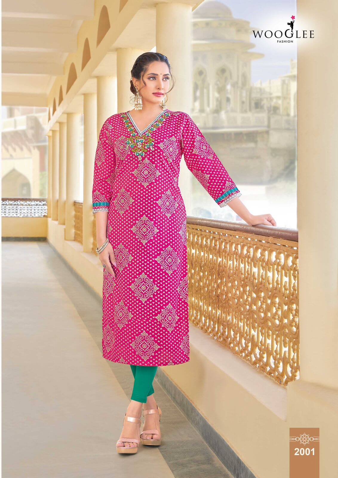 Wooglee Rutika Casual Wear Kurti Catalog collection 3