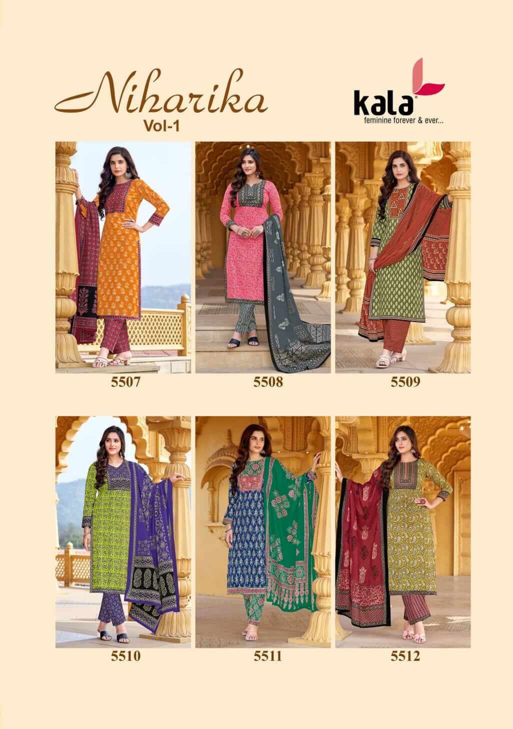 Kala Niharika Vol 1 Readymade Dress Catalog at Wholesale Rate collection 16