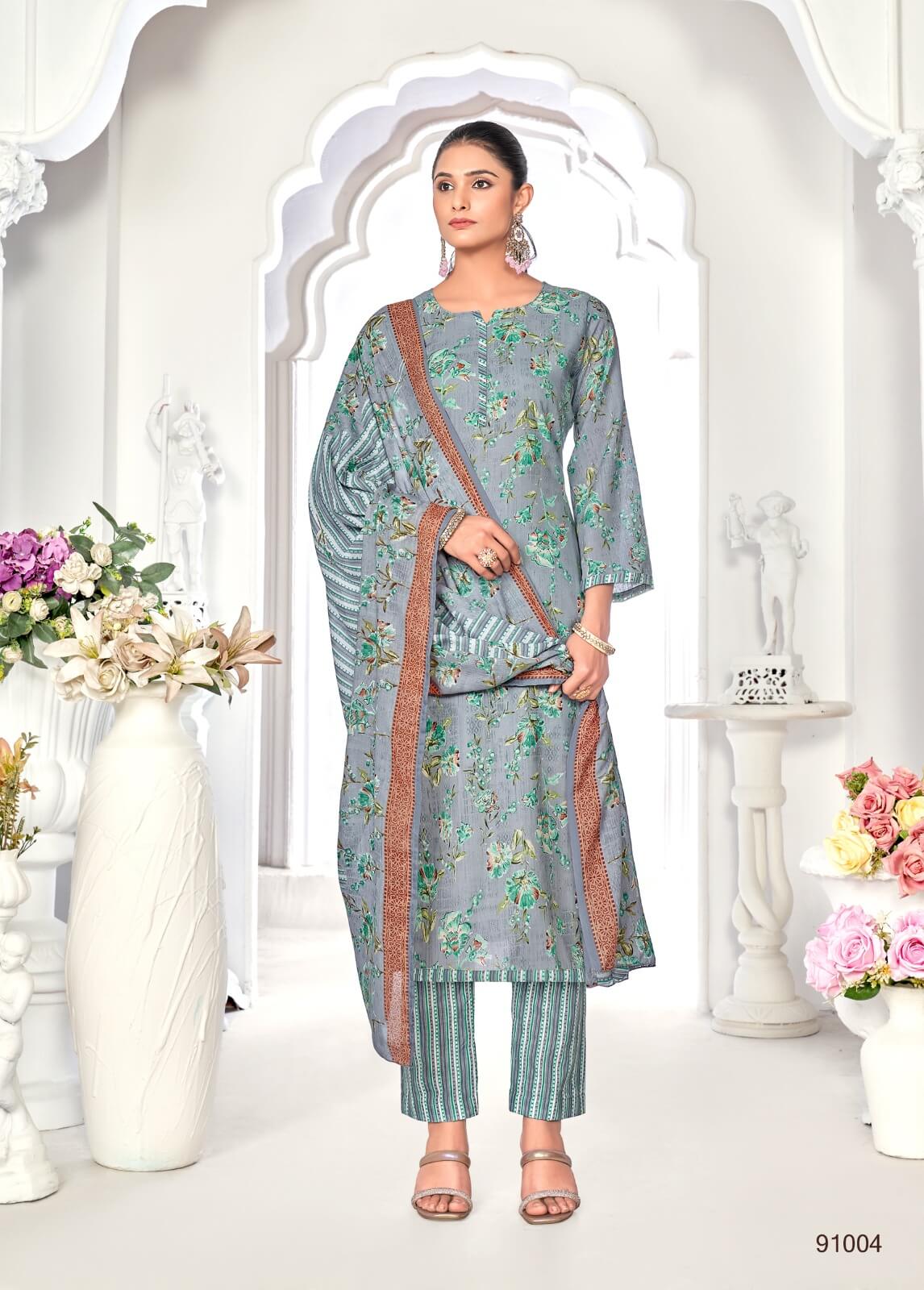 SKT Suits Aarohi Vol 4 Cotton Dress Materials Catalog collection 3