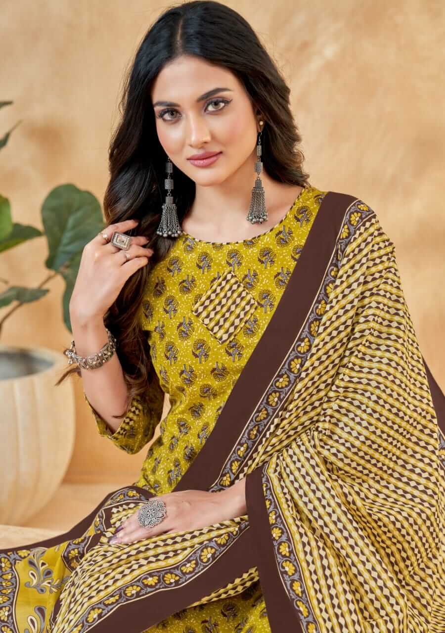 Mayur Creation jaipuri Vol 5 Cotton Salwar Kameez Catalog collection 5