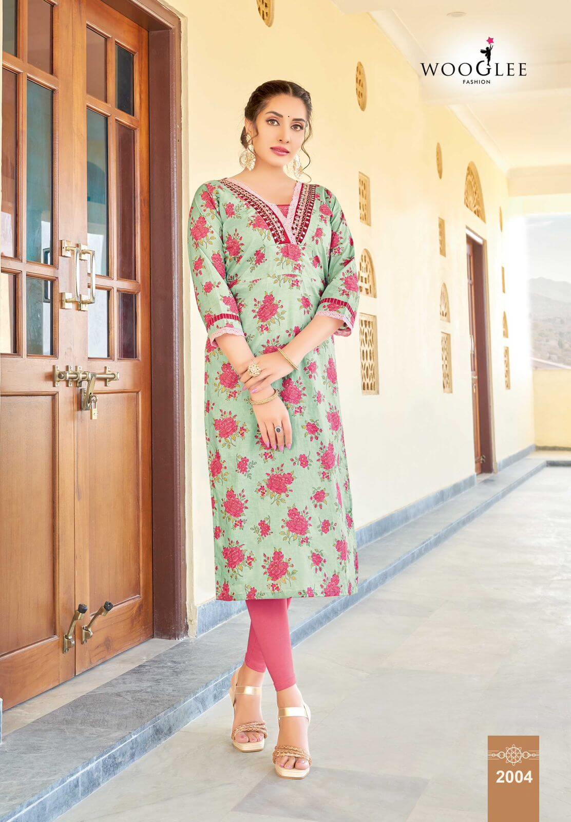 Wooglee Rutika Casual Wear Kurti Catalog collection 5