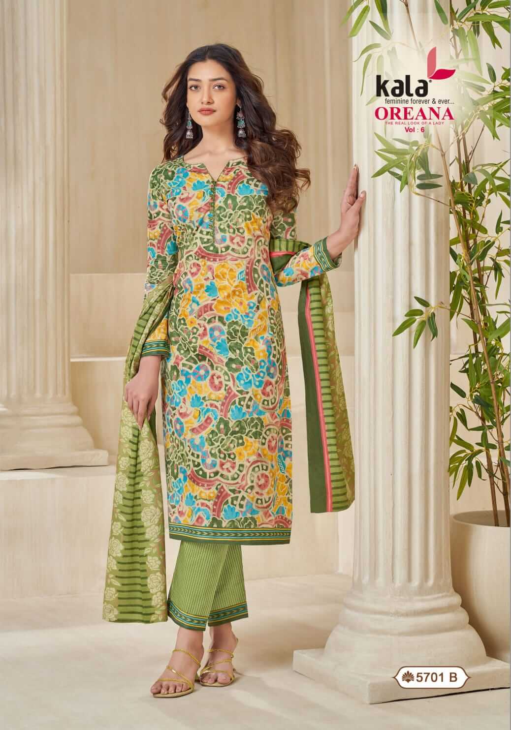 Kala Oreana Vol 6 Readymade Dress Catalog collection 13