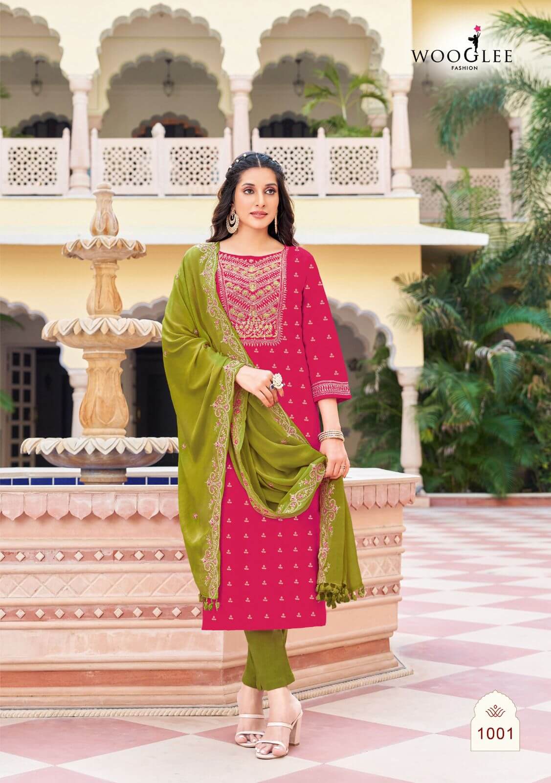 Wooglee Mugdha Churidar Salwar Suits Catalog collection 2