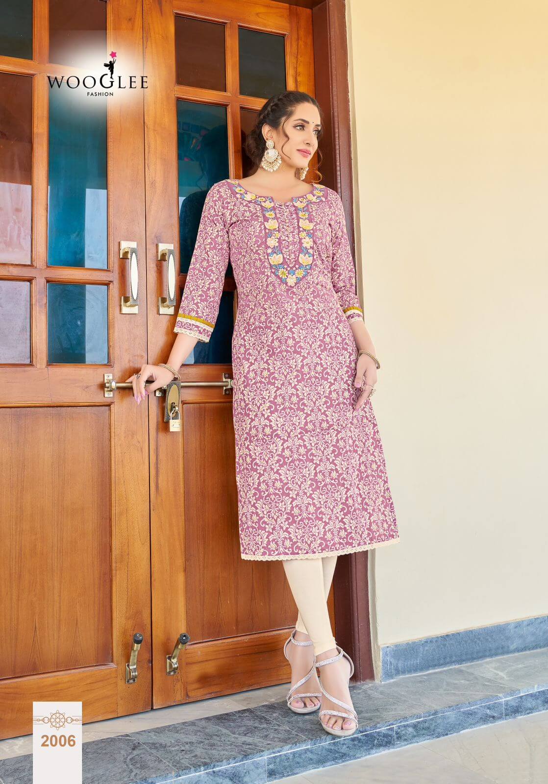 Wooglee Rutika Casual Wear Kurti Catalog collection 9