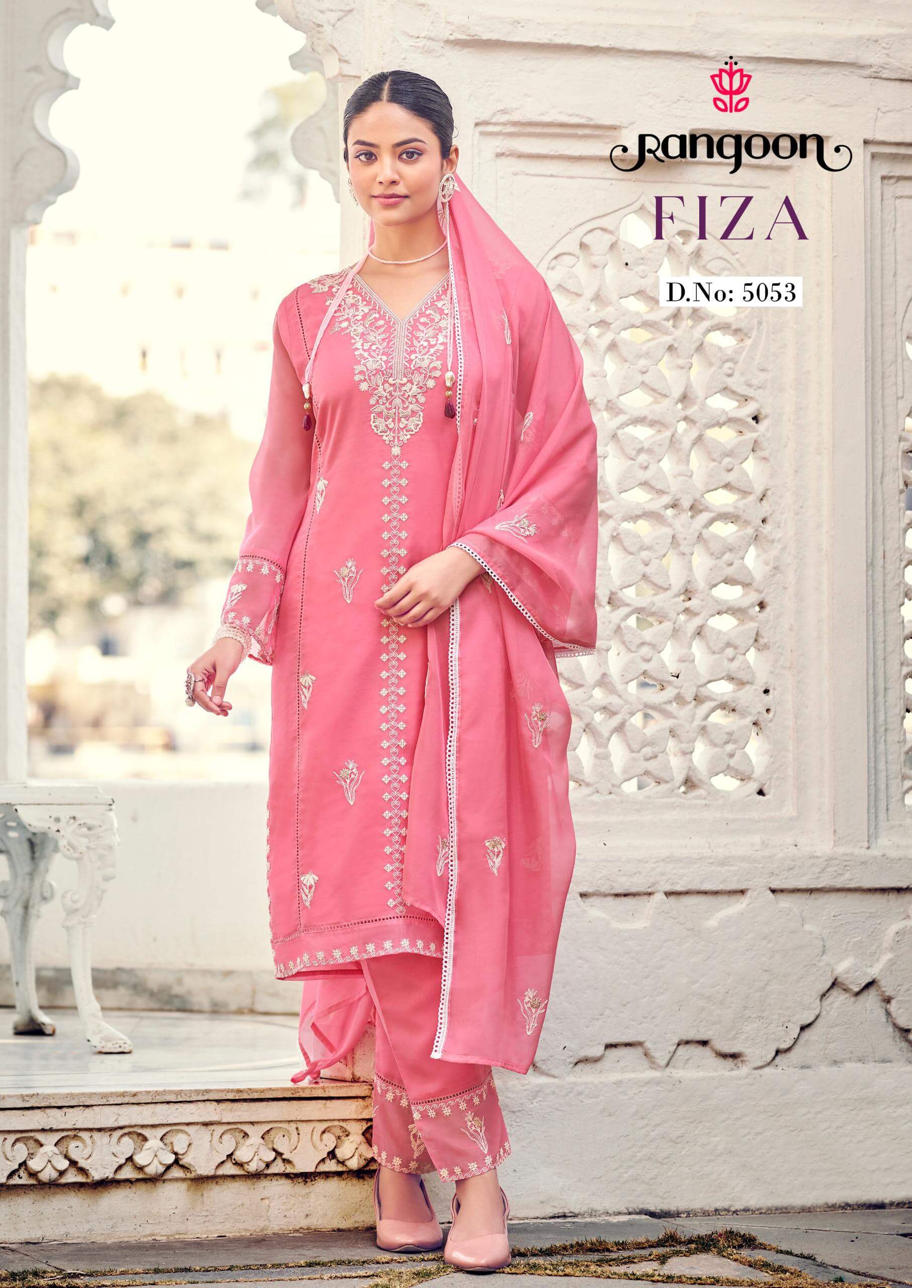 Rangoon Fiza Designer Wedding Party Salwar Suits Catalog collection 5