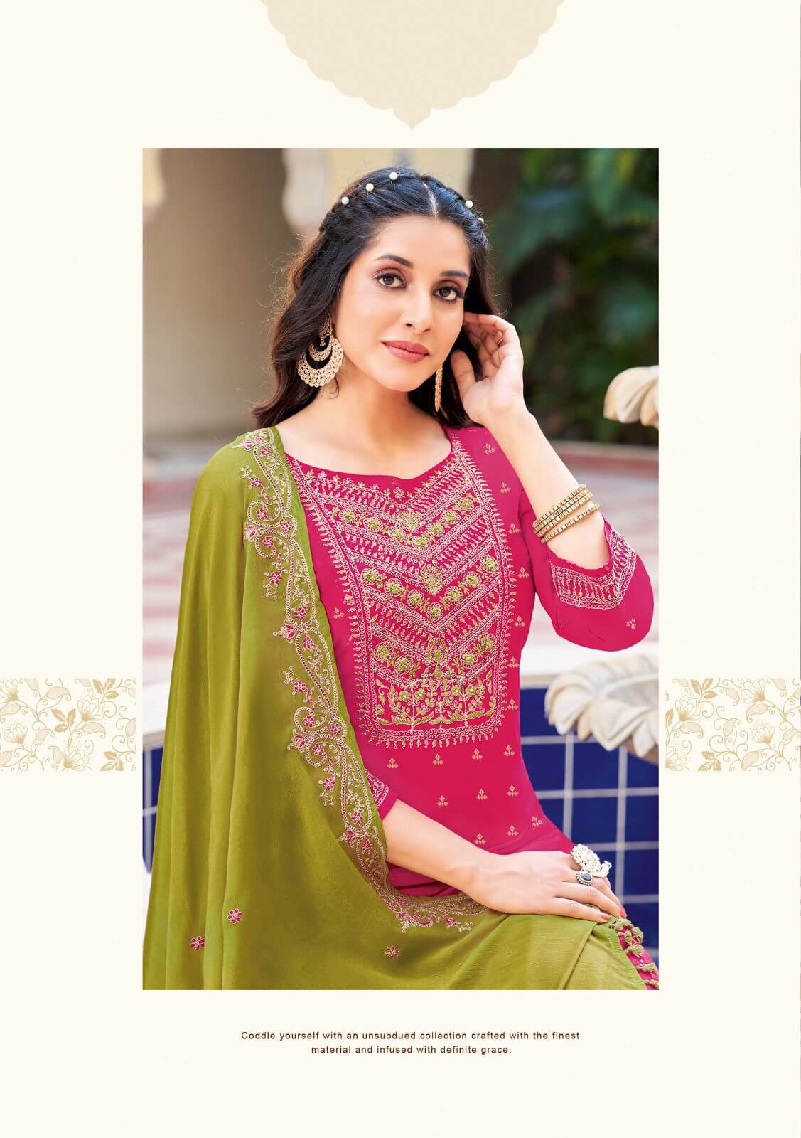 Wooglee Mugdha Churidar Salwar Suits Catalog collection 3