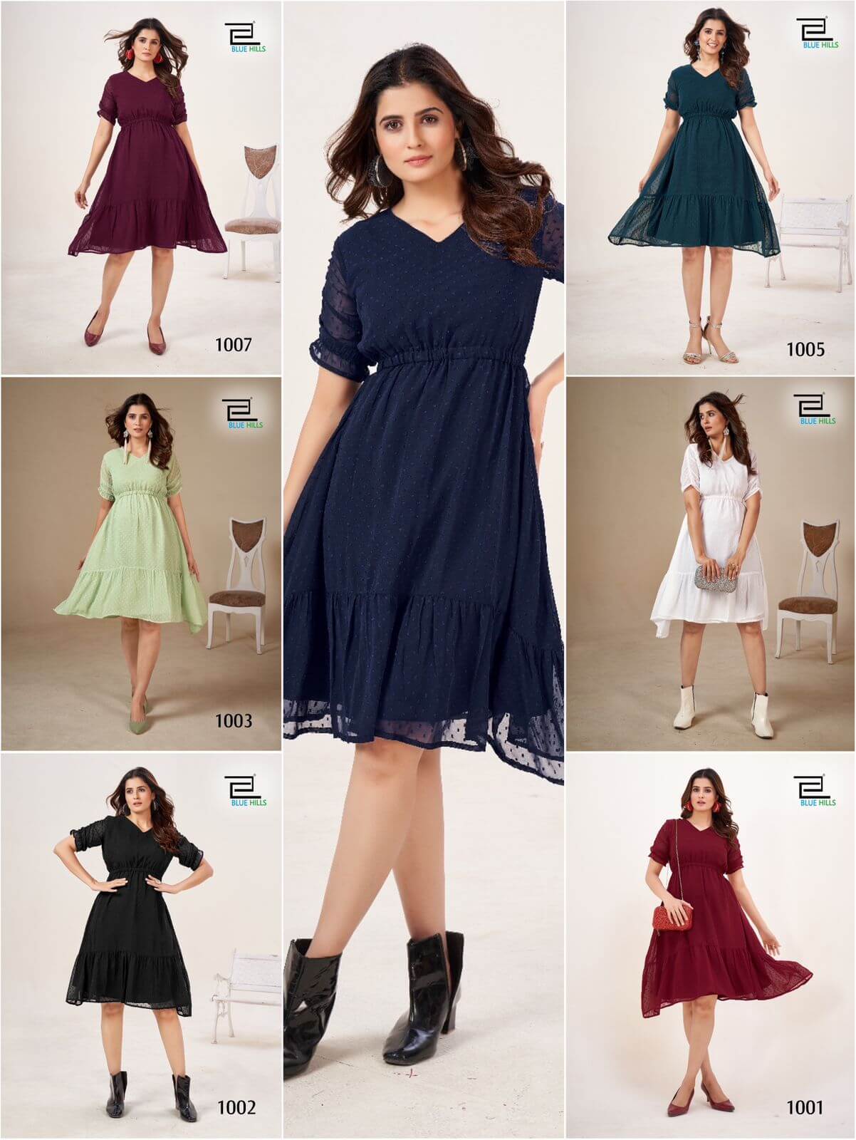 Blue Hills Charming One Piece Dress Catalog collection 5