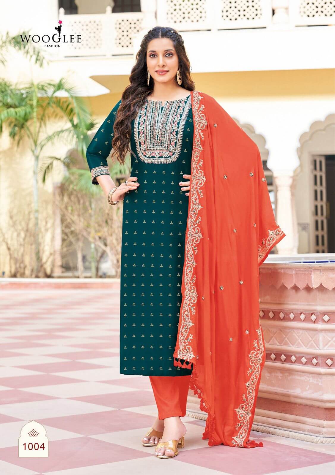 Wooglee Mugdha Churidar Salwar Suits Catalog collection 5