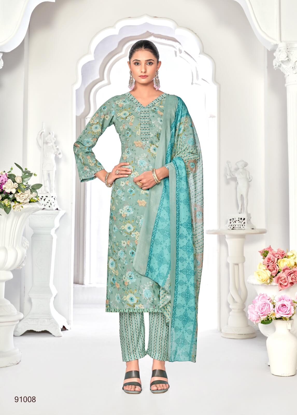 SKT Suits Aarohi Vol 4 Cotton Dress Materials Catalog collection 5