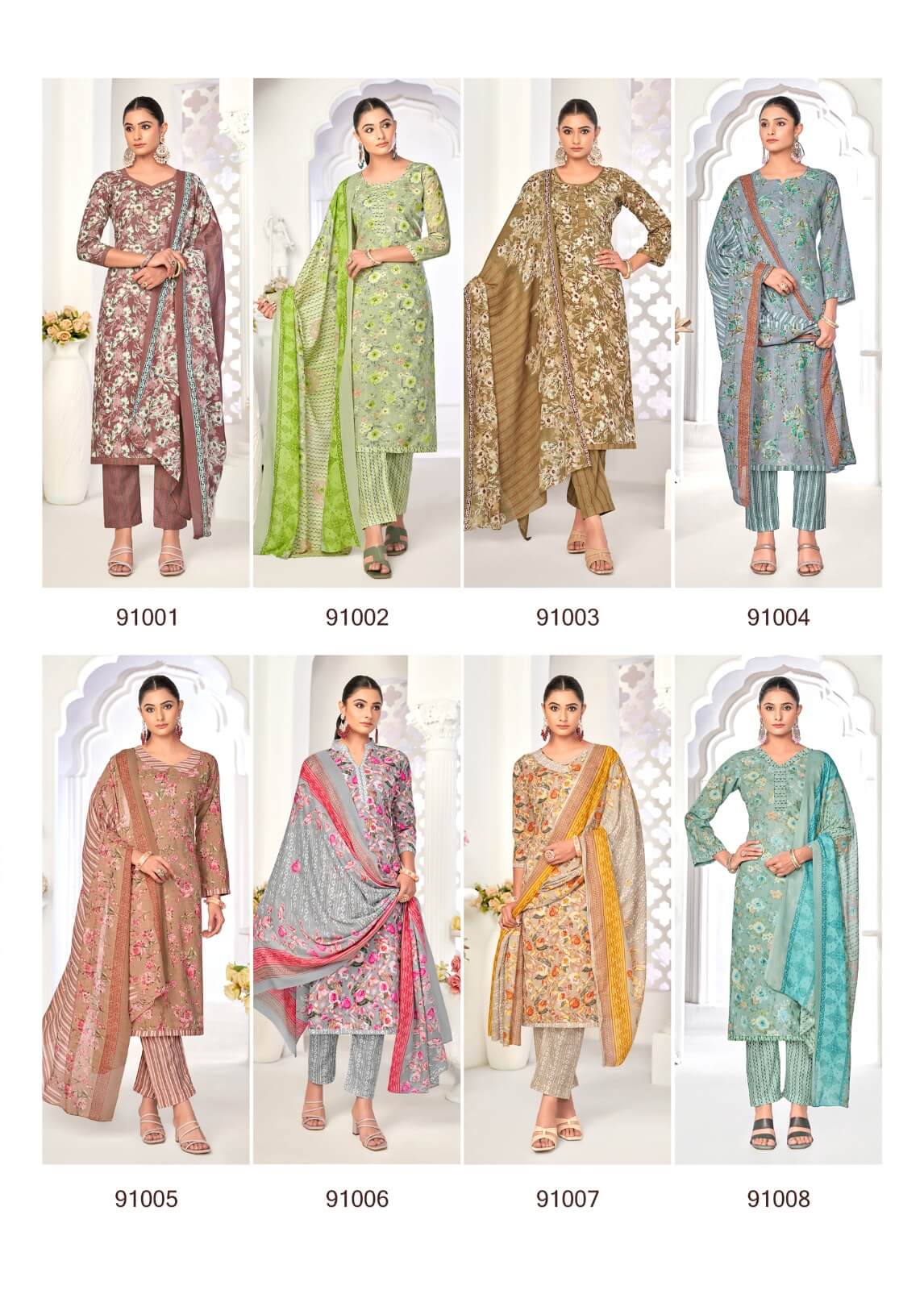 SKT Suits Aarohi Vol 4 Cotton Dress Materials Catalog collection 9