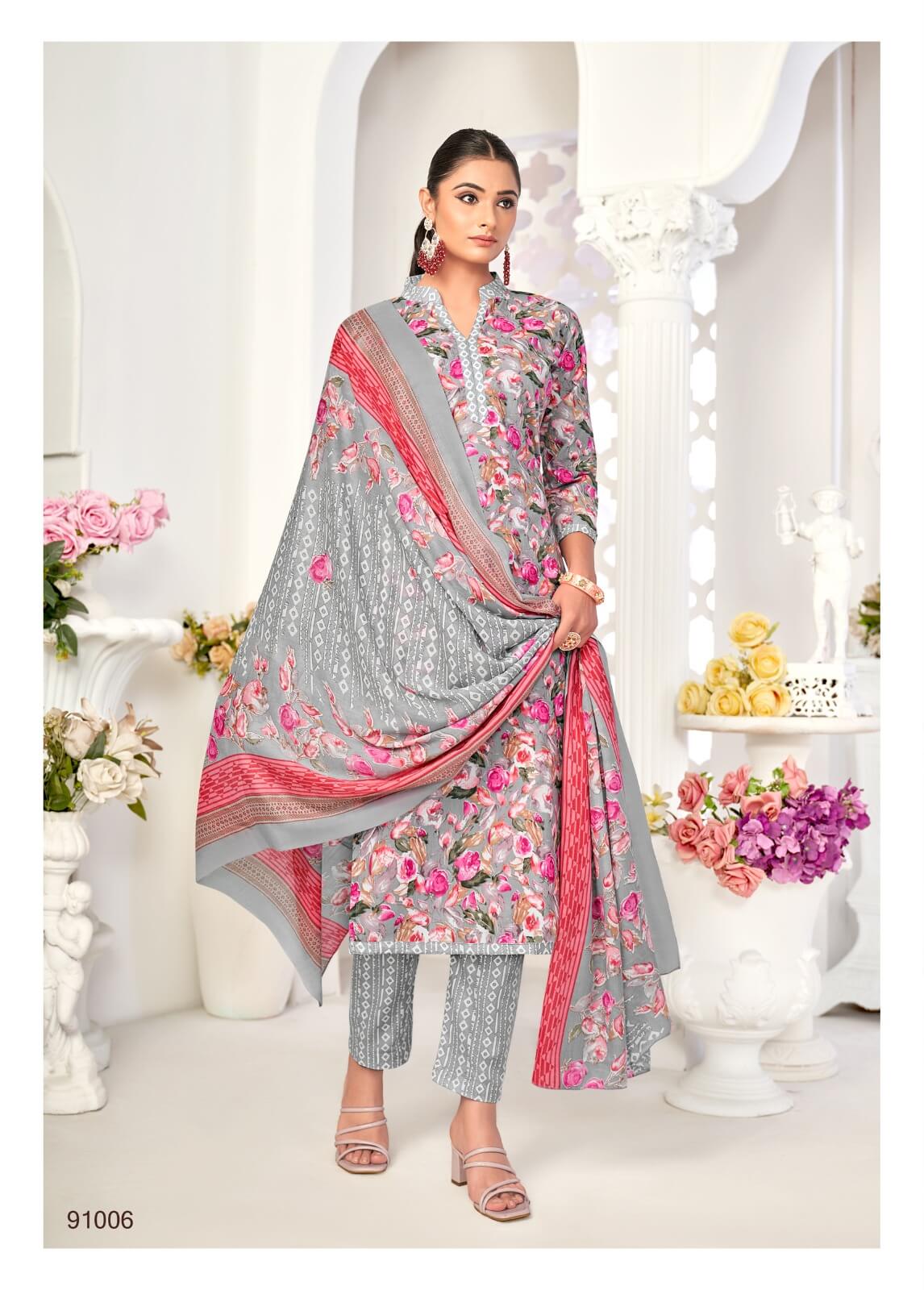 SKT Suits Aarohi Vol 4 Cotton Dress Materials Catalog collection 8