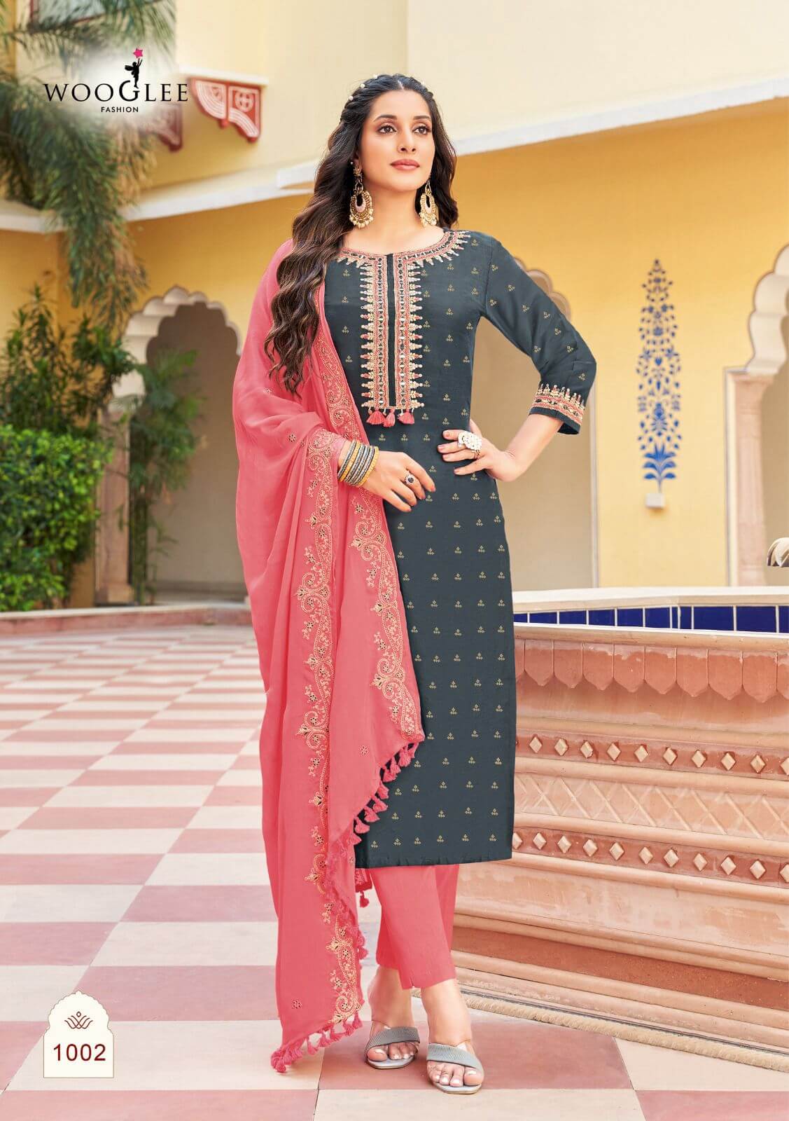 Wooglee Mugdha Churidar Salwar Suits Catalog collection 4