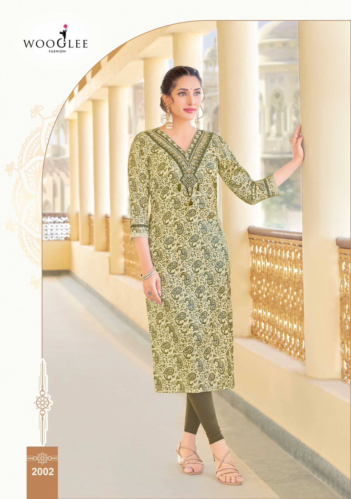 Wooglee Rutika Casual Wear Kurti Catalog collection 8