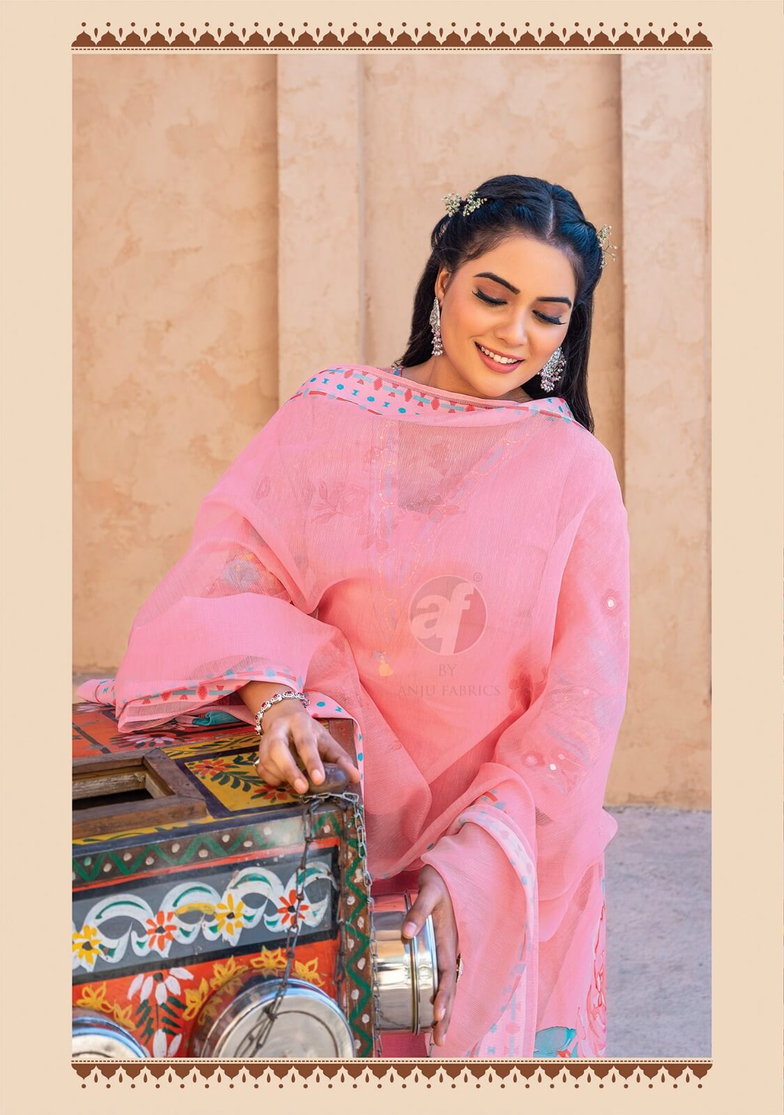 Anju Fabrics Sargam Cotton Salwar Kameez Catalog collection 4