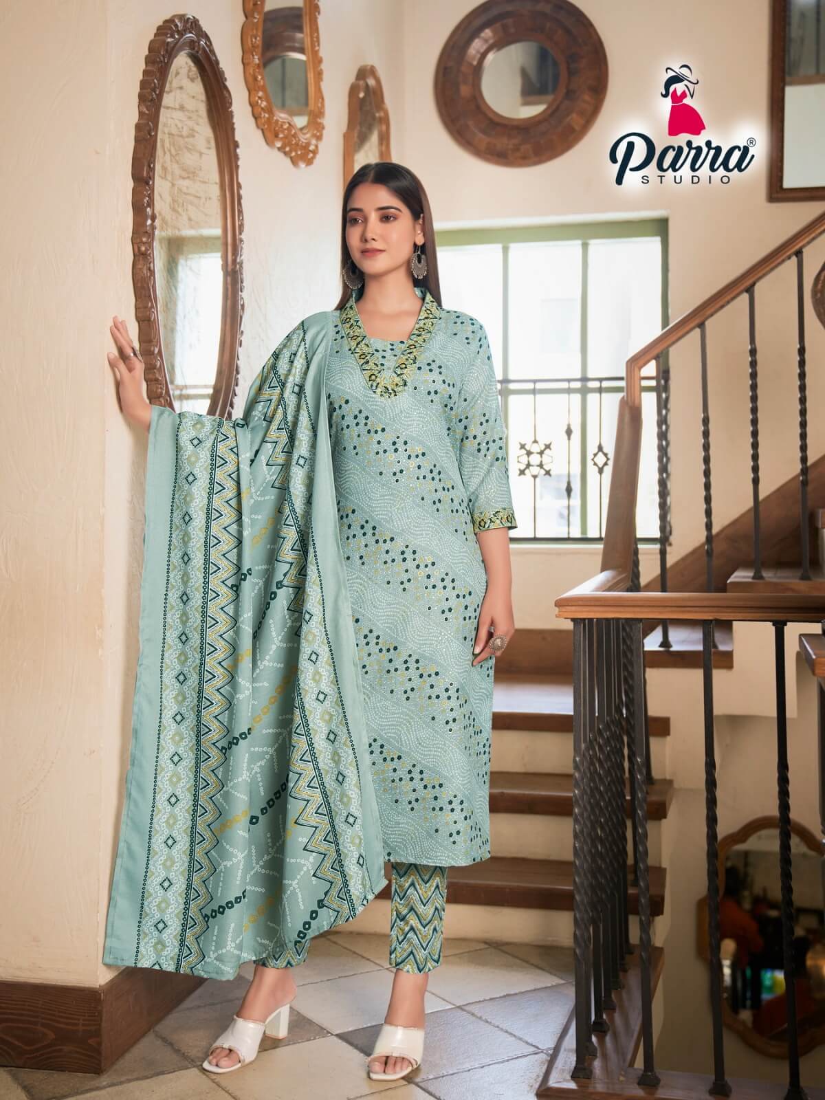 Parra Studio Cotton House Cotton Salwar Kameez Catalog collection 4