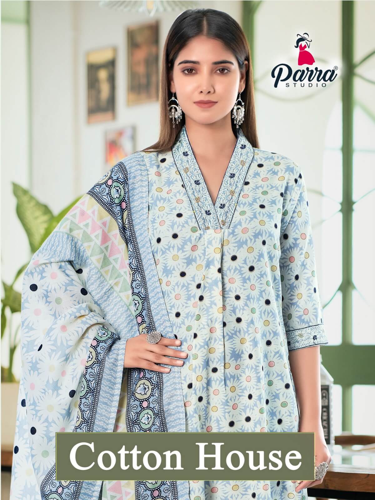 Parra Studio Cotton House Cotton Salwar Kameez Catalog collection 10