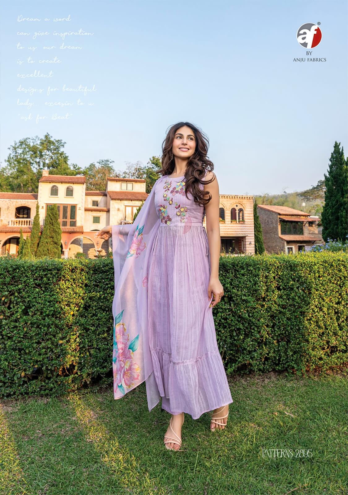 Anju Fabrics Patterns Vol 2 Cotton Salwar Kameez Catalog collection 6