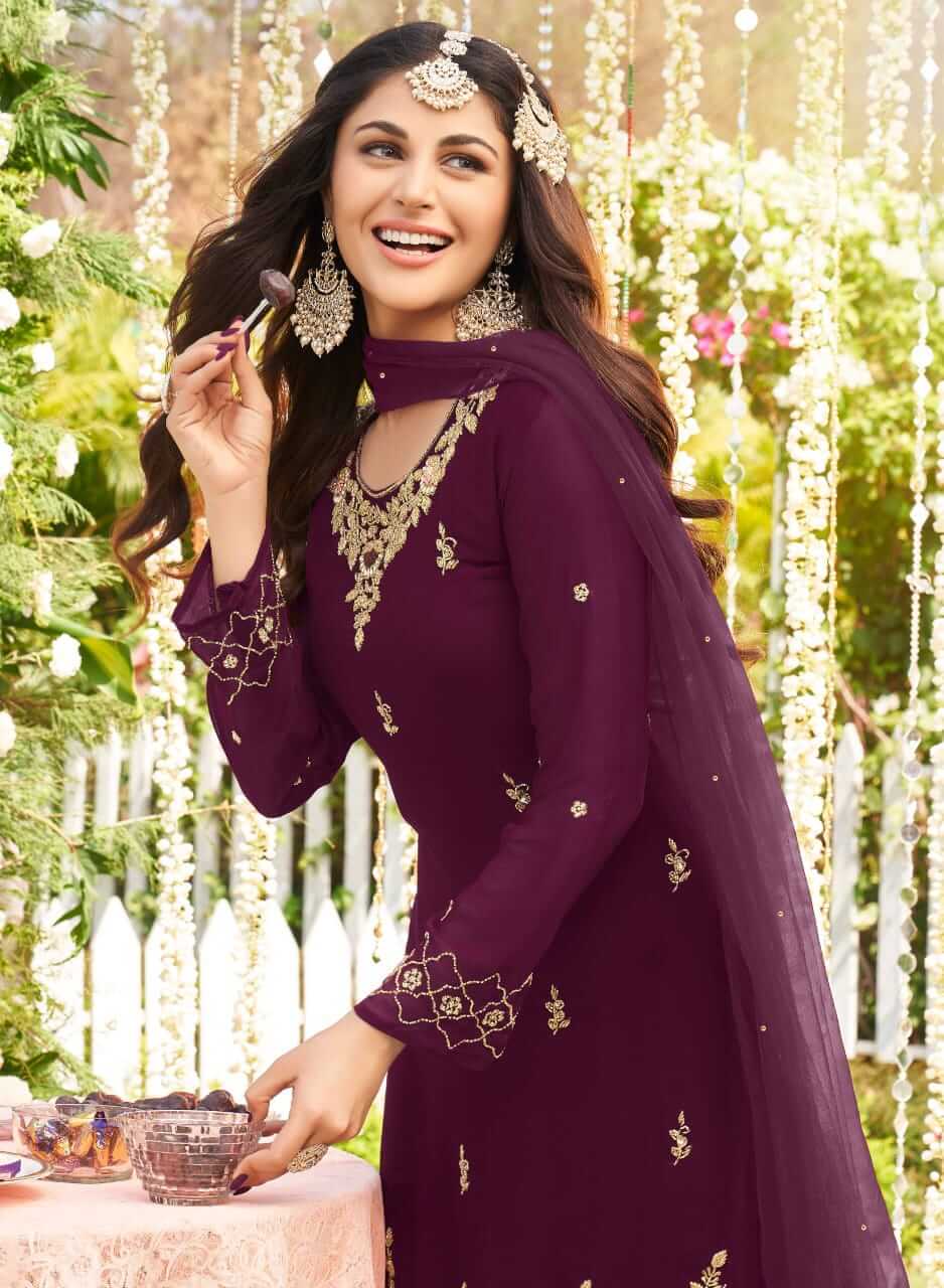 Anju Fabrics 7091 Designer Wedding Party Salwar Suits Catalog collection 3