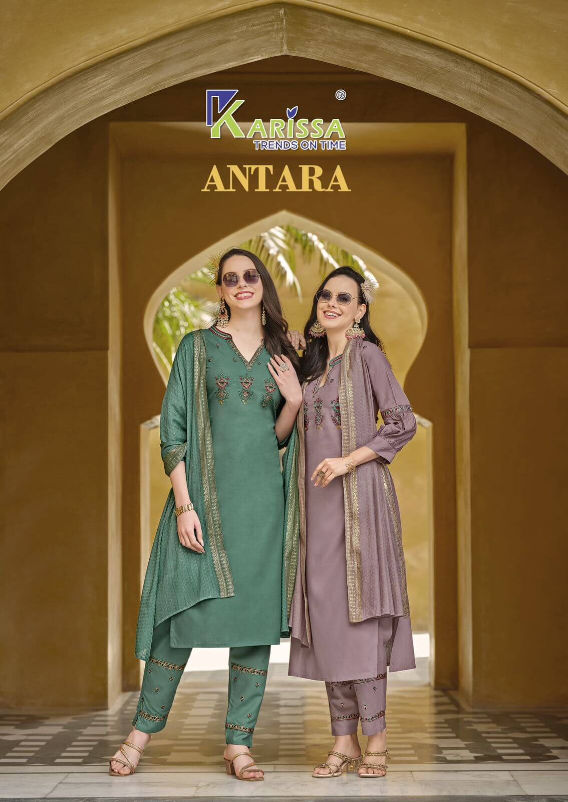 Karissa Antara Embroidery Salwar Kameez Catalog collection 6