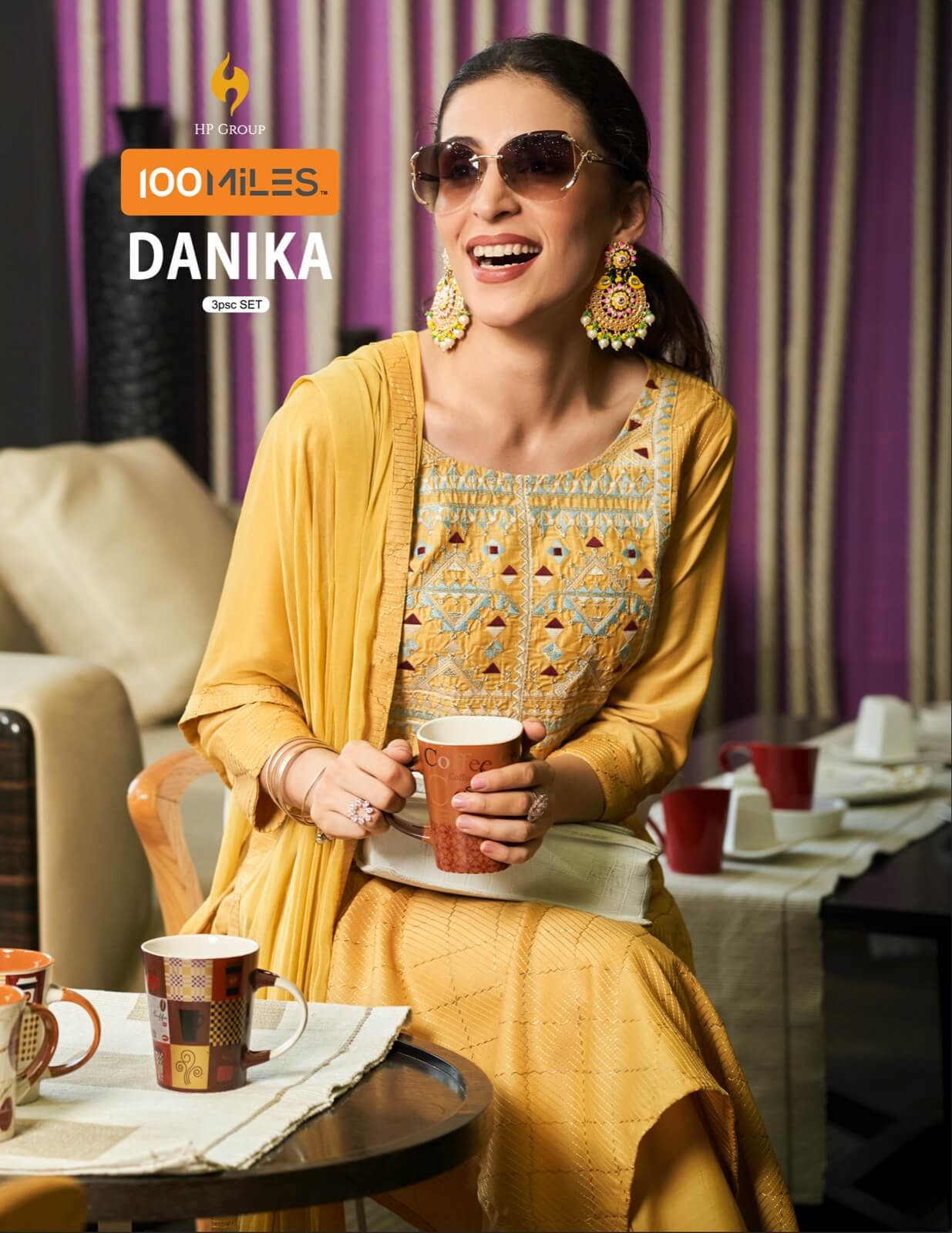 100Miles Danika Salwar Kameez Catalog collection 7