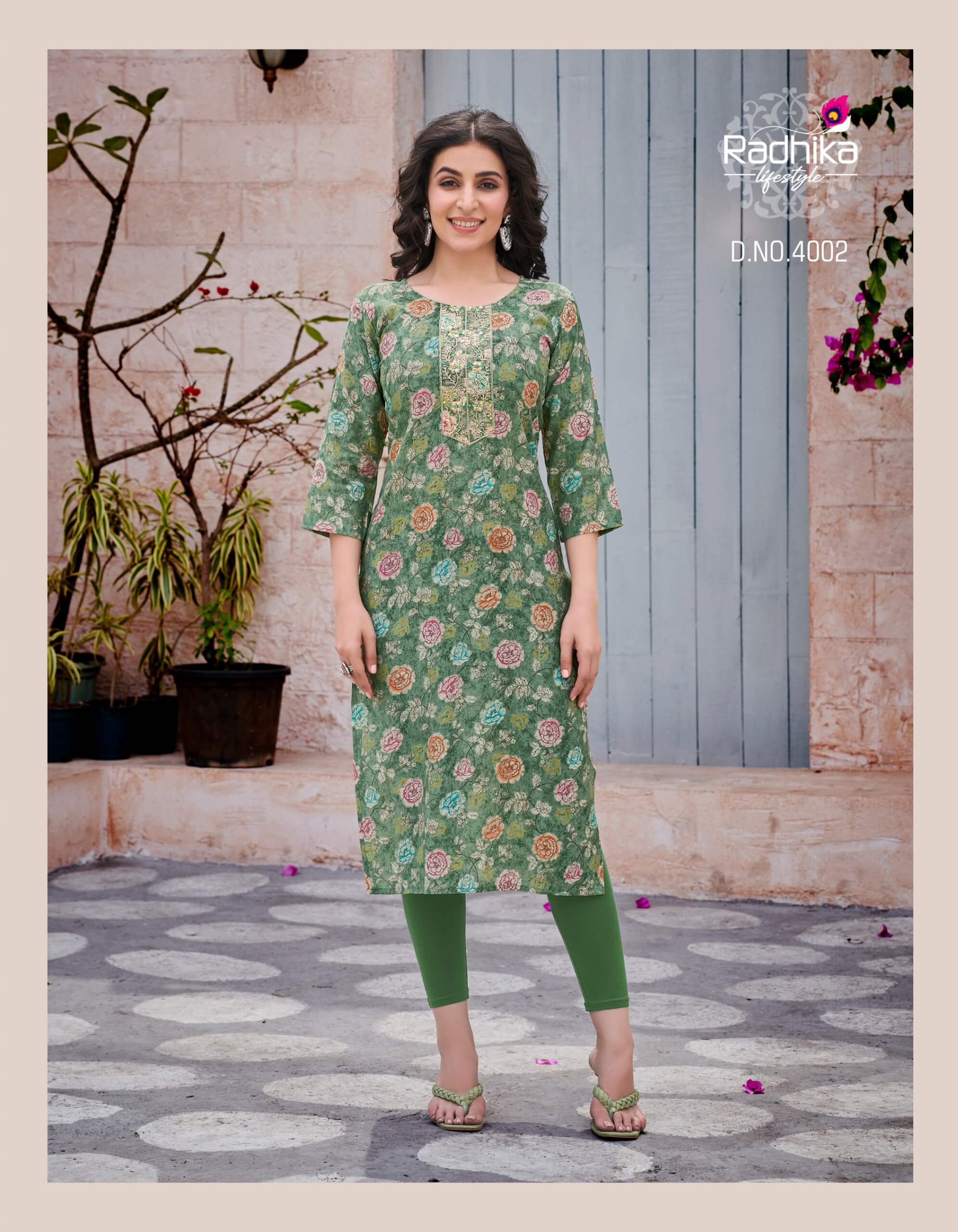 Radhika Lifestyle Charming vol 4 Casual Wear Kurti Catalog collection 2