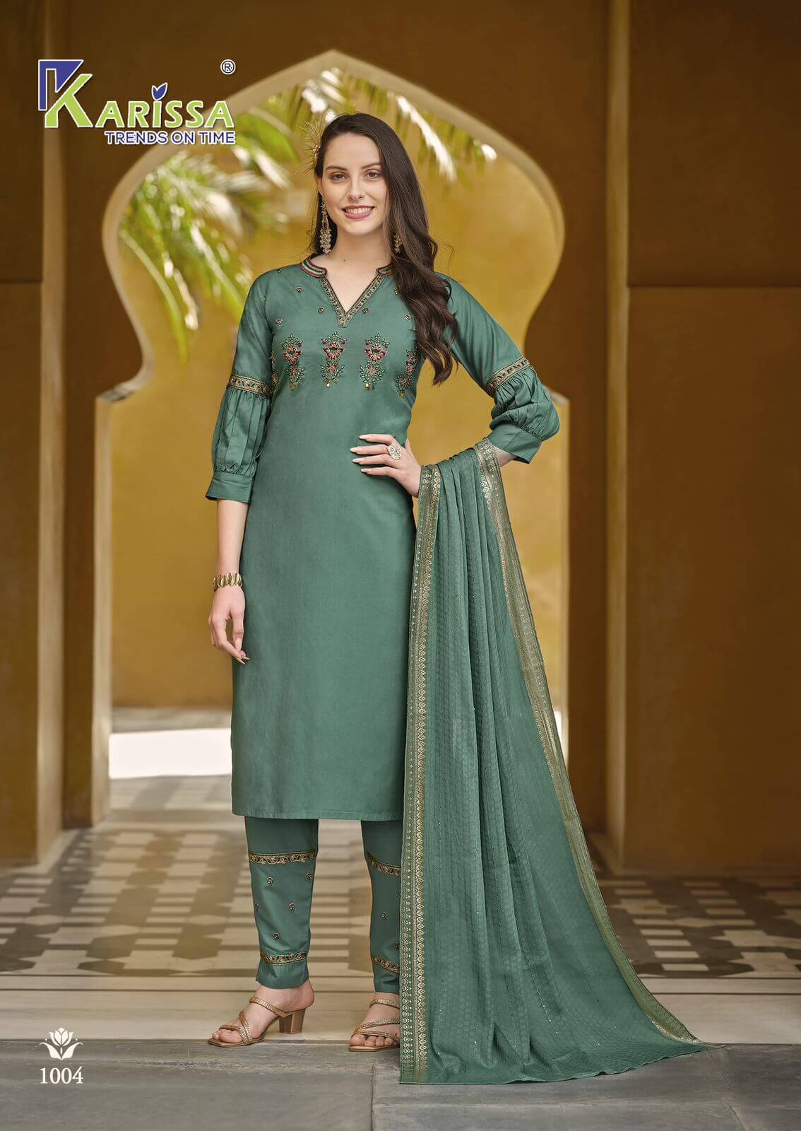 Karissa Antara Embroidery Salwar Kameez Catalog collection 4